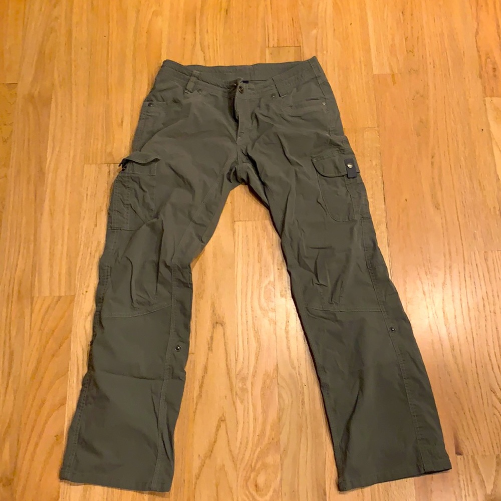Pants canvas size 6 short by Kuhn green